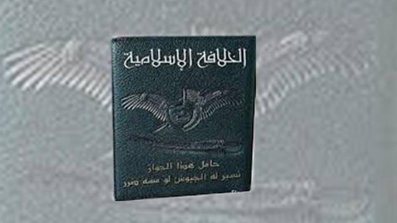 ISIS have reportedly issued a passport. The holder cannot use it to travel anywhere in the real world, but it can transport him/her back to an era which never existed.