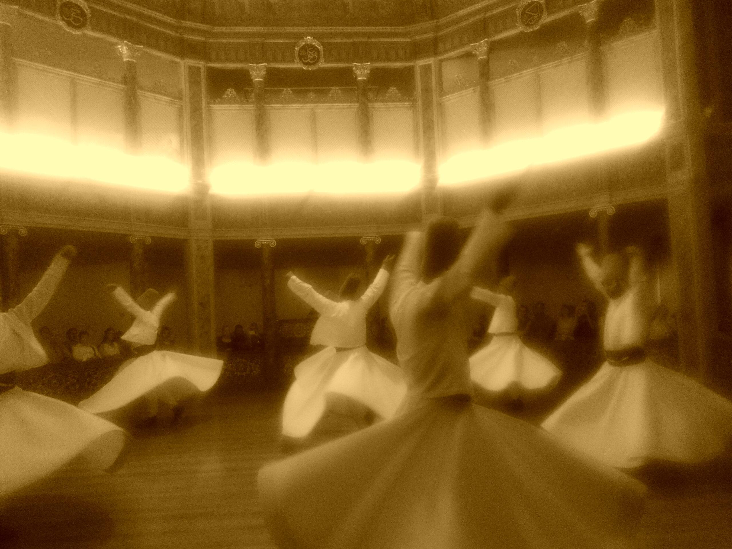 Dervishes dancing in Istanbul